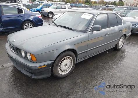 1991 BMW 525 I Automatic z USA, uszkodzony, nr VIN WBAHD6319MBJ57788